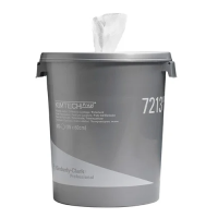 Протирочные салфетки Kimberly-Clark Kimtech ведро-диспенсер, 300шт, 60х39 см белые, 7213