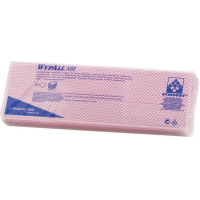 Протирочные салфетки Kimberly-Clark WypAll Х80, 25шт, 41,6х34,4см, красные, 7568
