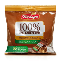 Конфеты Победа Вкуса Чаржед, без сахара, вафельные, 150г
