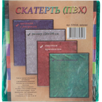 Скатерть из полиэтилена 120х180см, зеленая