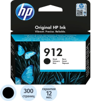 Картридж струйный HP 912 3YL80AE чер. для OfficeJet 801x/802x
