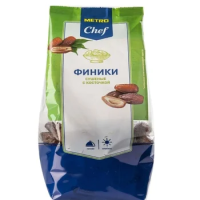 Финики Metro Chef с косточкой, сушеные, 500г