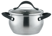 Кастрюля с крышкой Mercury 2л, 16см