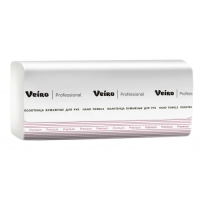 Бумажные полотенца Veiro Professional Lite H2, 2 слоя, Z-сложение, 200лист, белые,  Z32-200