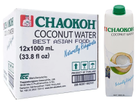 Вода кокосовая Chaokoh натуральная негазированная, 1л x 12 шт