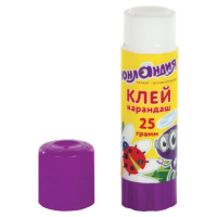 Клей-карандаш ЮНЛАНДИЯ 'ЮНЛАНДИК И БОЖЬЯ КОРОВКА', 25 г, улучшенный, 227612