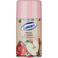 Сменный баллон для освежителя воздуха Luscan Яблоко-корица, 250мл