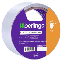 Клейкая лента Berlingo 38мм х 8м, двусторонняя