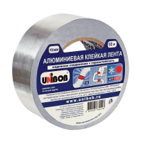 Клейкая лента алюминевая Unibob 100мм х50м, 70мкм