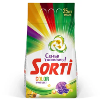 Стиральный порошок-автомат 3 кг, SORTI (Сорти) 'Color', 8573-3АХ