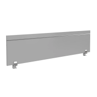 Экран Skyland Offix NEW OBP 143, металлик, 1400х350мм