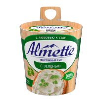 Сыр творожный Almette с зеленью 60%, 150г