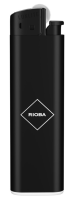 Rioba Зажигалка черная кремниевая XHF 8019, 10шт