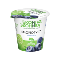 Биойогурт Эконива с черникой 2.8%, 125г