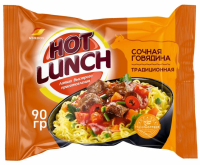 Лапша быстрого приготовления N`Medov Hot Lunch говядина, 90г