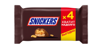 Батончик шоколадный Snickers 40г х 4шт, 160г