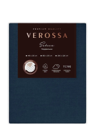 Пододеяльник Verossa темно-синий сатин, 200 x 220см