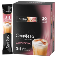 Кофе порционный Coffesso 3в1 Cappuccino, 15г