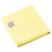 Салфетки VILEDA PROFESSIONAL 'МикроТафф Плюс' КОМПЛЕКТ 5 шт., микрофибра, желтый, 38х38 см, 174205
