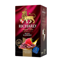 Чай Richard Royal Raspberry, фруктово-травяной, 25 пакетиков