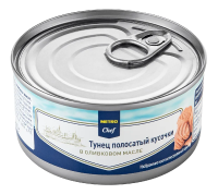 METRO Chef Тунец полосатый кусочки в оливковом масле, 185г