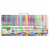 Набор гелевых ручек Brauberg Kids 30 цветов, 0.5мм