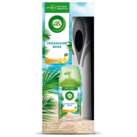 Автоматический освежитель воздуха Air Wick Freshmatic океанский бриз, 250мл