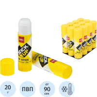 Клей-карандаш Deli Stick Up 20г