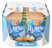 Чипсы Lay's Нежный сыр с зеленью из печи, 81г x 14 шт