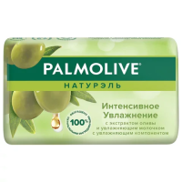 Мыло туалетное 90 г, PALMOLIVE НАТУРЭЛЬ 'Олива и увлажняющее молочко', интенсивное увлажнение, 32766, 8693495032766