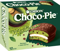 Пирожное Orion Choco Pie матча, 360г