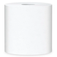 Бумажные полотенца Protissue Premium H1 2 слоя, рулон 150м, белые, С222