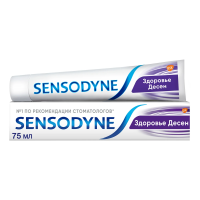 Зубная паста Sensodyne здоровье десен, с фтором, 75мл